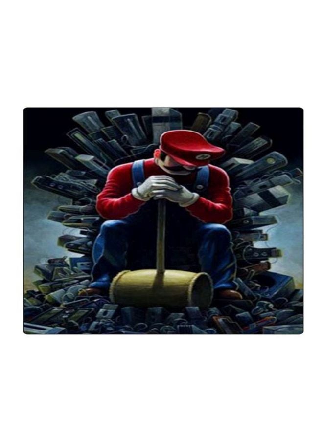 بي بي لوحة ماوس ألعاب بتصميم مضادة للانزلاق وبنمط مطبوع متعدد الألوان - Image 1