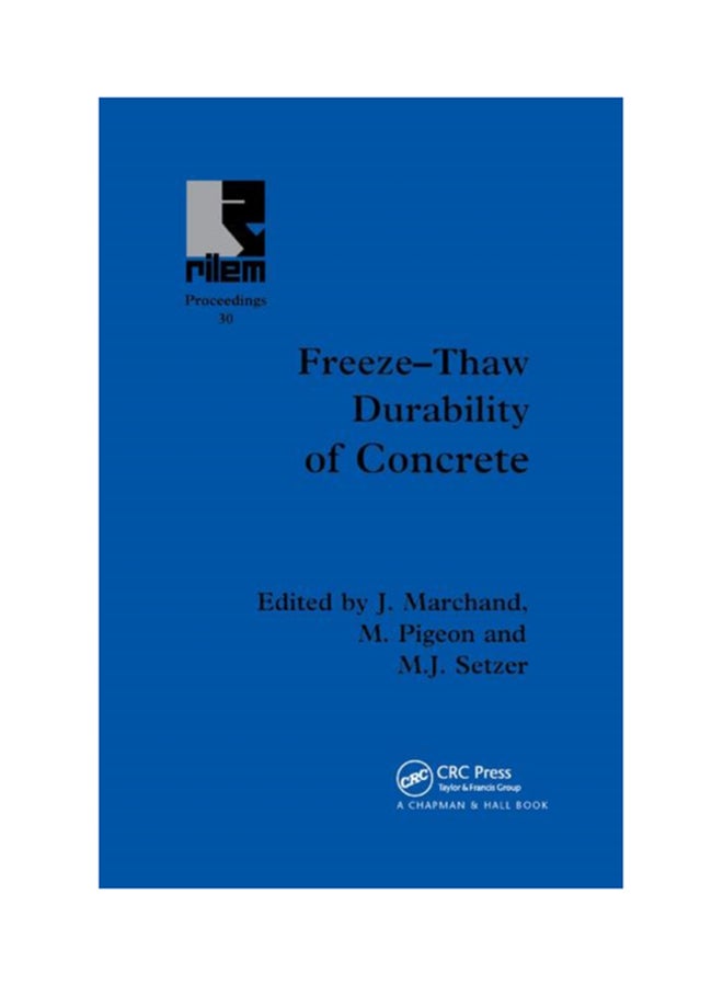 Freeze-Thaw Durability Of Concrete paperback english - 14 Dec 2019 