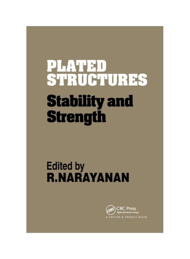 Plated Structures: Stability And Strength paperback english - 14 Dec 2019 