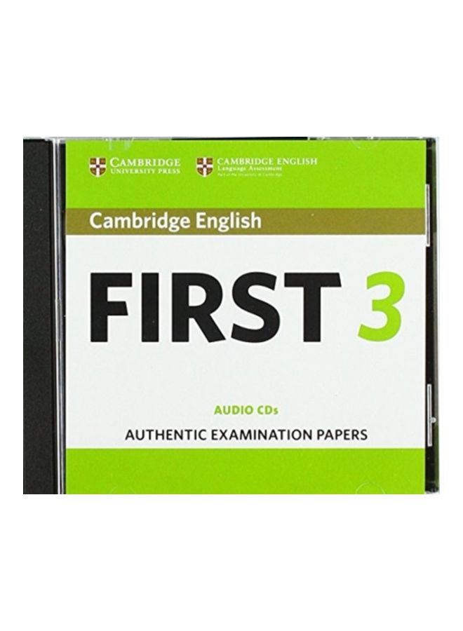 Cambridge English First 3 Audiobook English - 01 May 2018