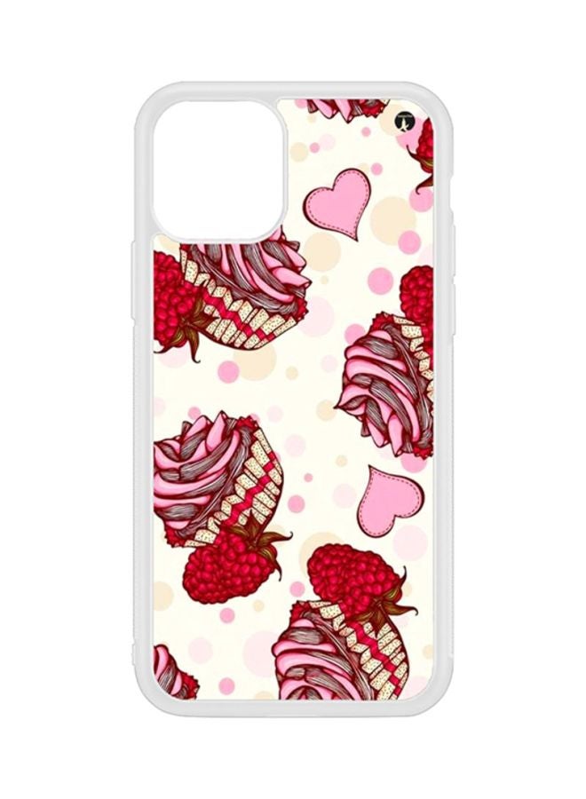 بي بي غطاء حماية واقٍ لهاتف أبل آيفون 11 برو ماكس أبيض/بني/وردي