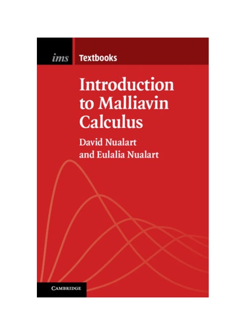Introduction To Malliavin Calculus paperback english - 30 Sep 2018