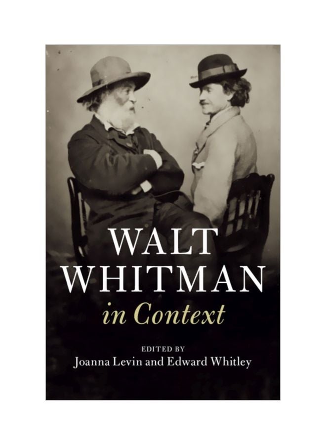Walt Whitman In Context hardcover english - 22 Jan 2019 