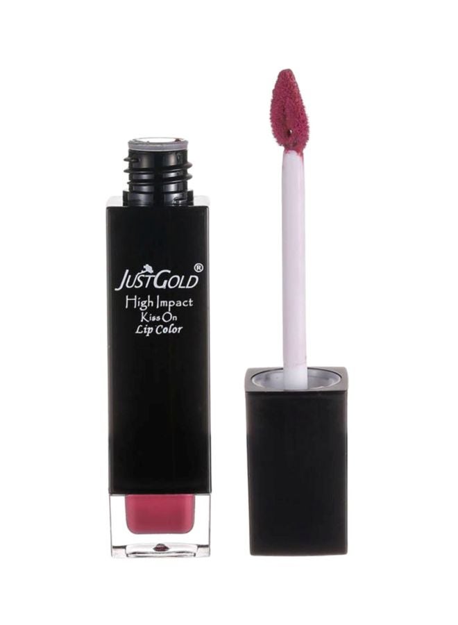 JUST GOLD High Impact K**s On Lip Colour 15 Purple - Image 1