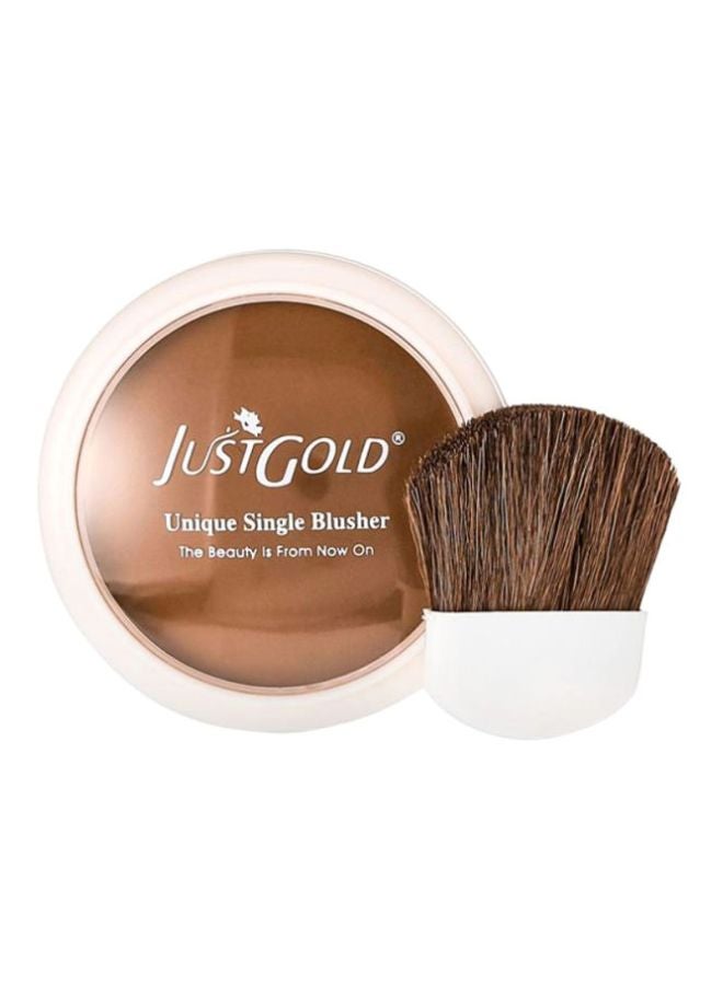 JUST GOLD Unique Single Blusher 13 Brown  - Image 1