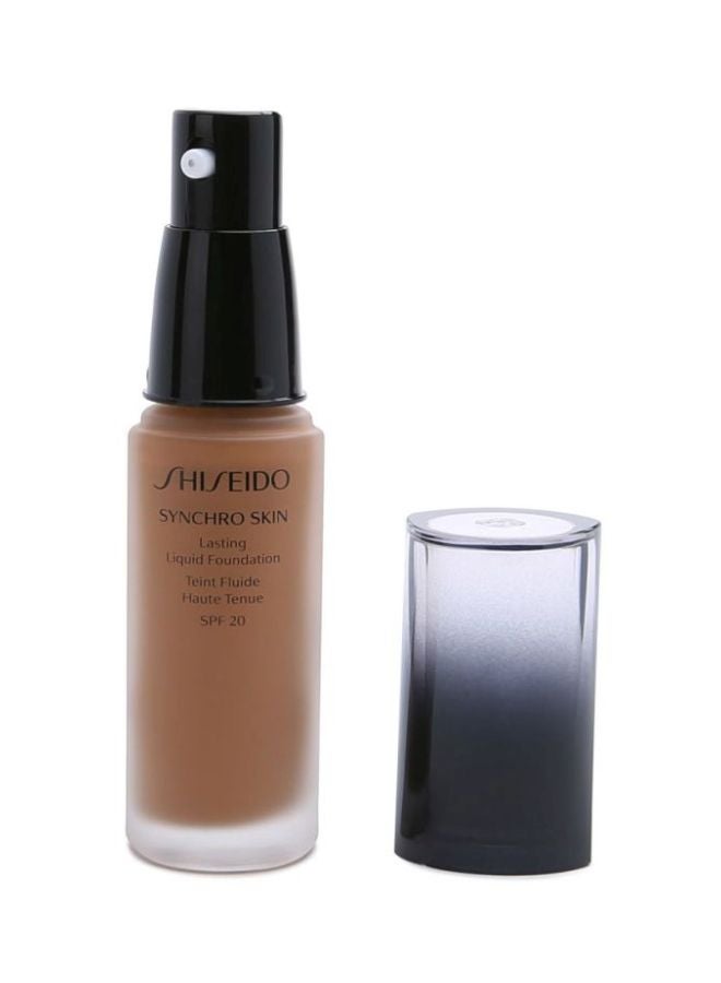 شيسيدو كريم أساس سائل سينكرو سكين دائم بعامل حماية من الشمس SPF20 G6 الذهبي 6  - Image 1