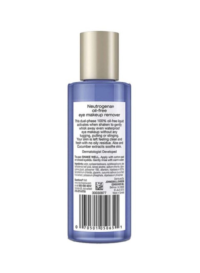 Neutrogena Oil-Free Liquid Eye Makeup Remover Purple  - Image 2