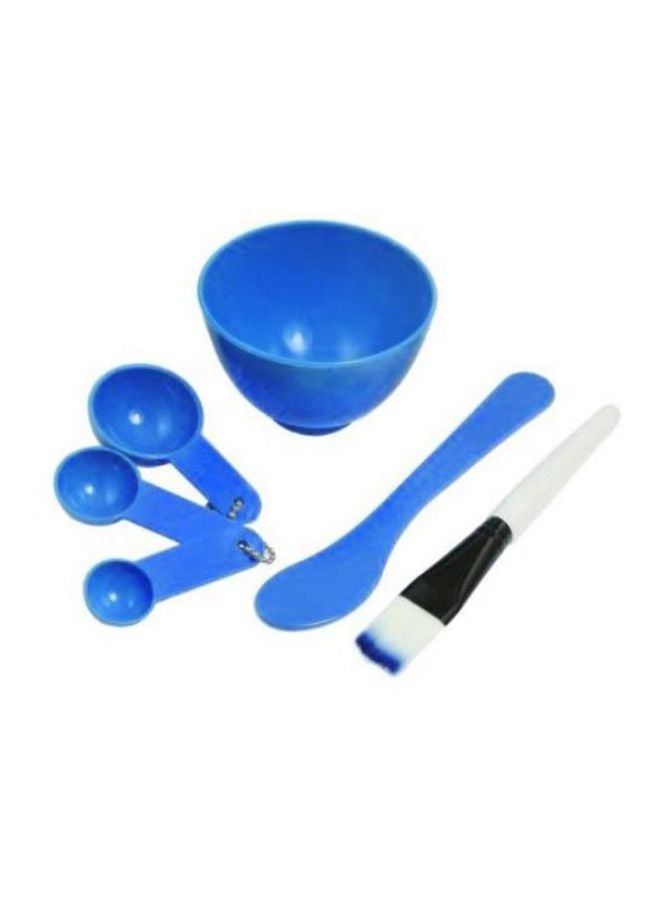 6-In-1 DIY Facial Mask Mixing Bowl Set Blue/Black/Pink - Image 3