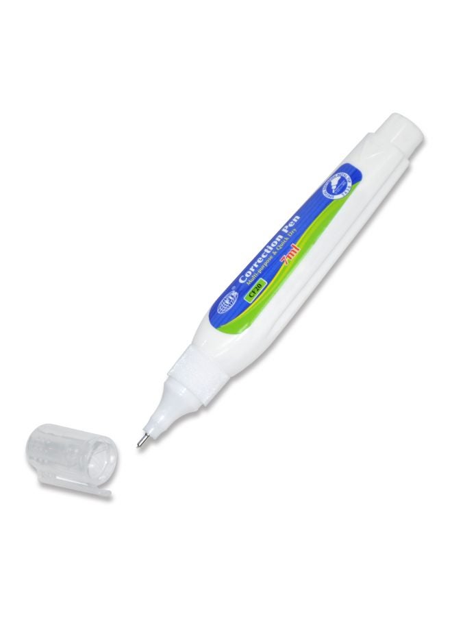 FIS 12-Piece Correction Pen Set White - Image 1