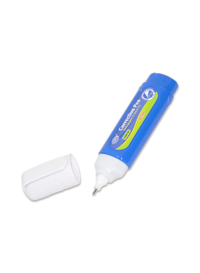 إف اي أس  طقم أقلام تصحيح مكون من 12 قطعة أبيض - Image 1