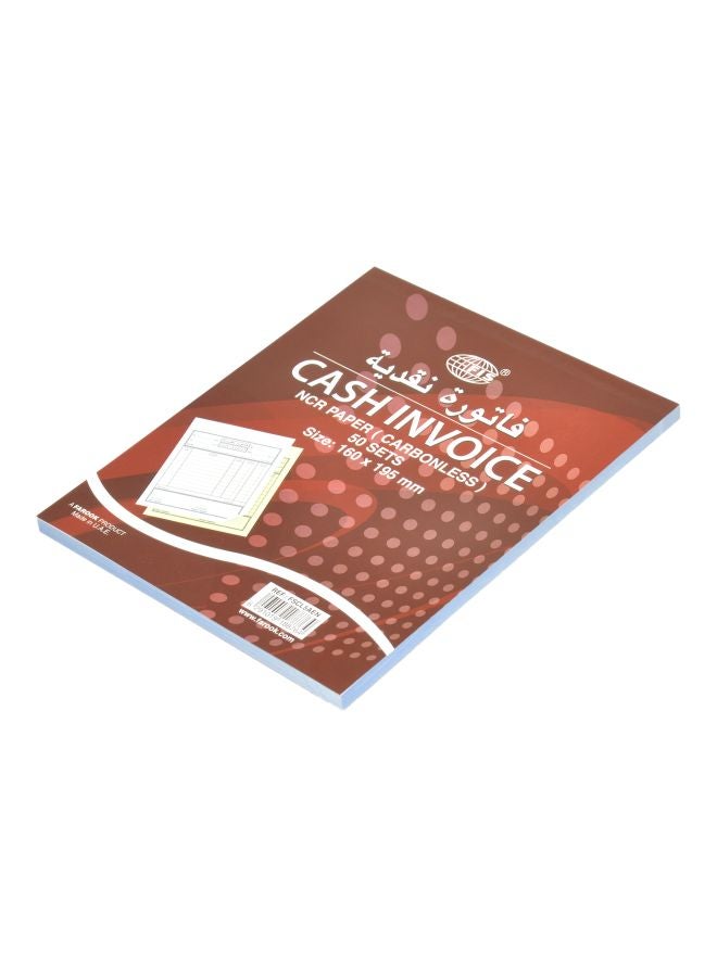 إف اي أس  فاتورة نقدية، من 12 قطعة أبيض/أزرق - Image 1