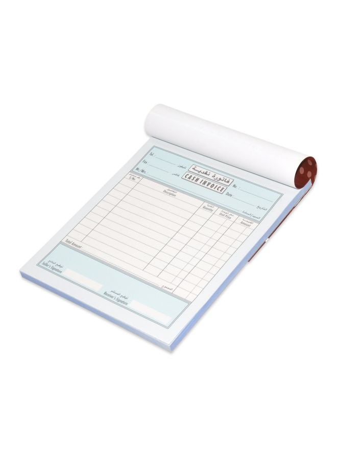 إف اي أس  فاتورة نقدية، من 12 قطعة أبيض/أزرق - Image 2