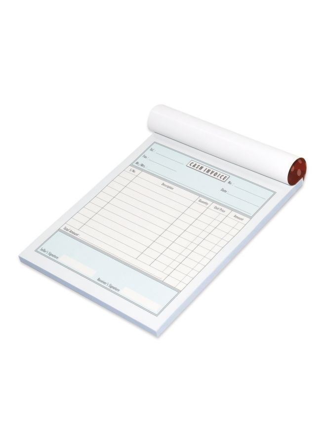 إف اي أس  فاتورة نقدية، من 12 قطعة أبيض/أزرق - Image 2