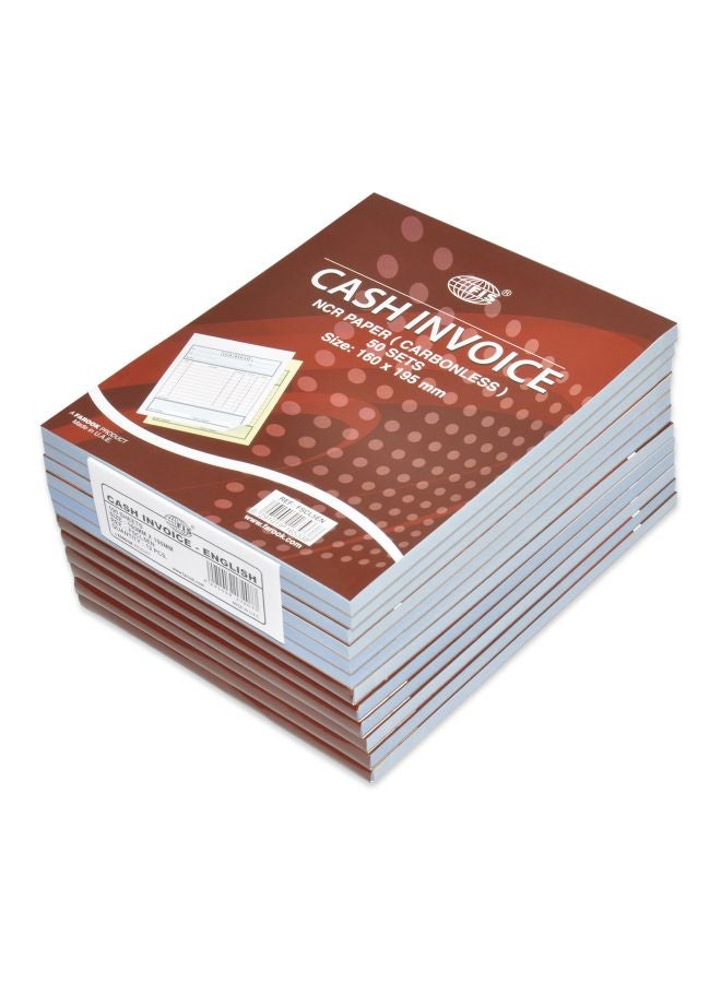 إف اي أس  فاتورة نقدية، من 12 قطعة أبيض/أزرق - Image 3