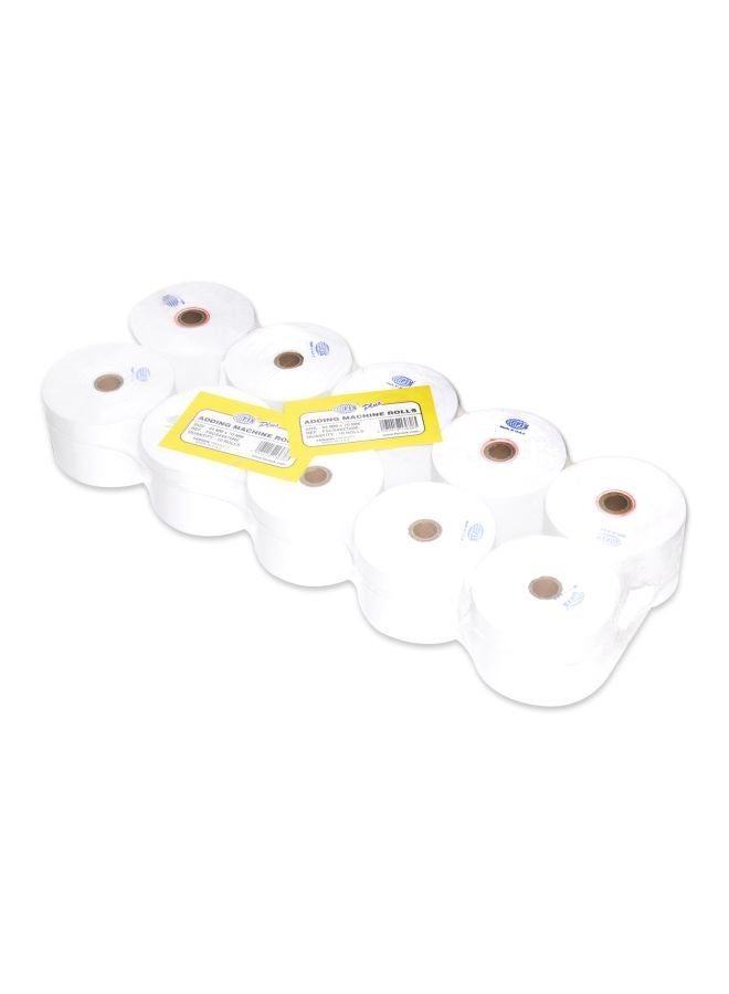 إف اي أس  مجموعة لفافات ورق لآلة الجمع، من 10 قطع - Image 1