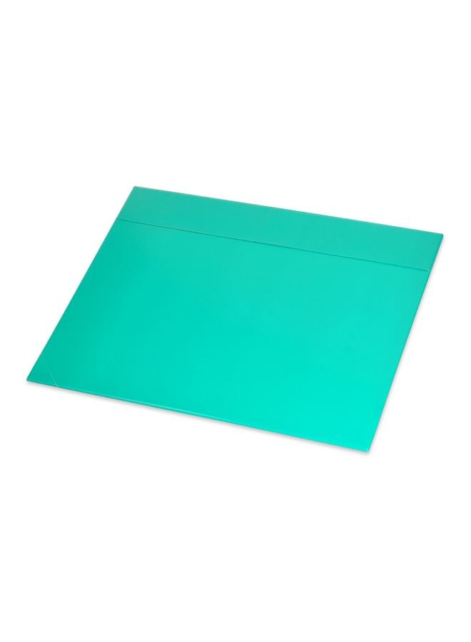 لوح منظم للمكتب من مادة بلاستيك بي في سي أخضر