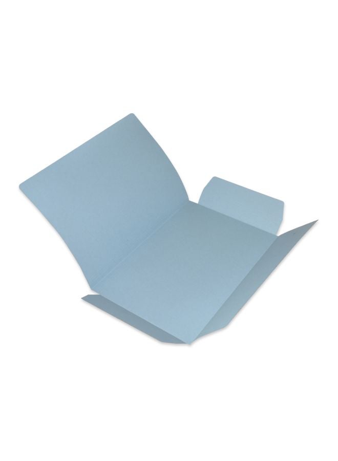 إف اي أس  حافظة رباعية الطيات مقاس A4 من 25 قطعة أزرق - Image 2