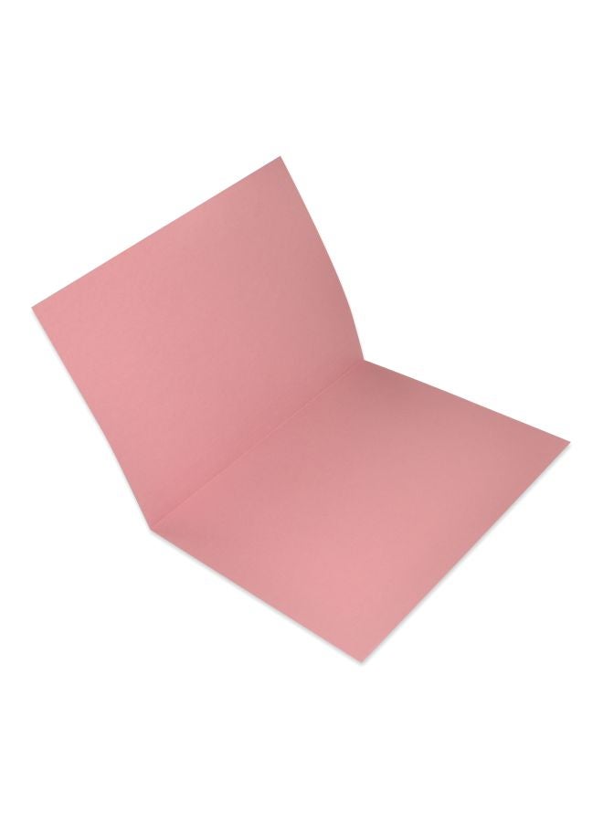 FIS 100-Piece Square Cut F/S Folder Pink - Image 2