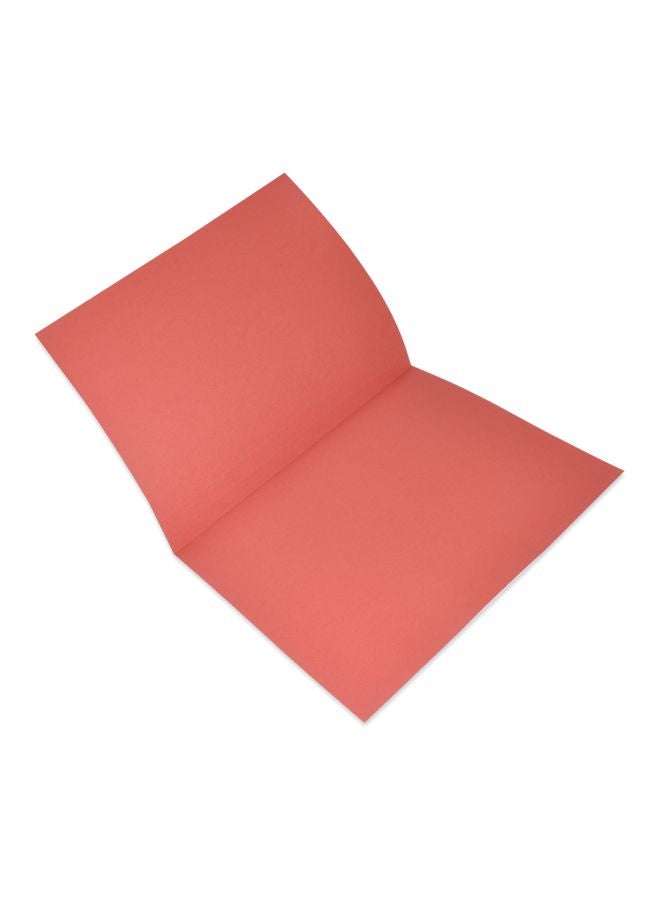 إف اي أس  حافظة بقصة مربعة مقاس F/S من 100 قطعة أحمر - Image 2