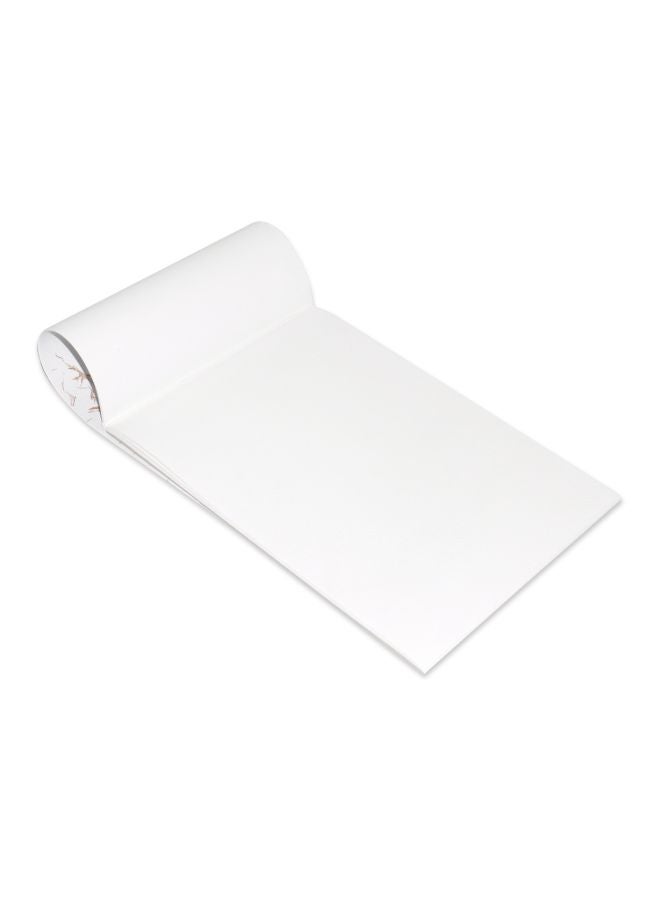 FIS 10-Sheet A4 Canvas Pad White - Image 2