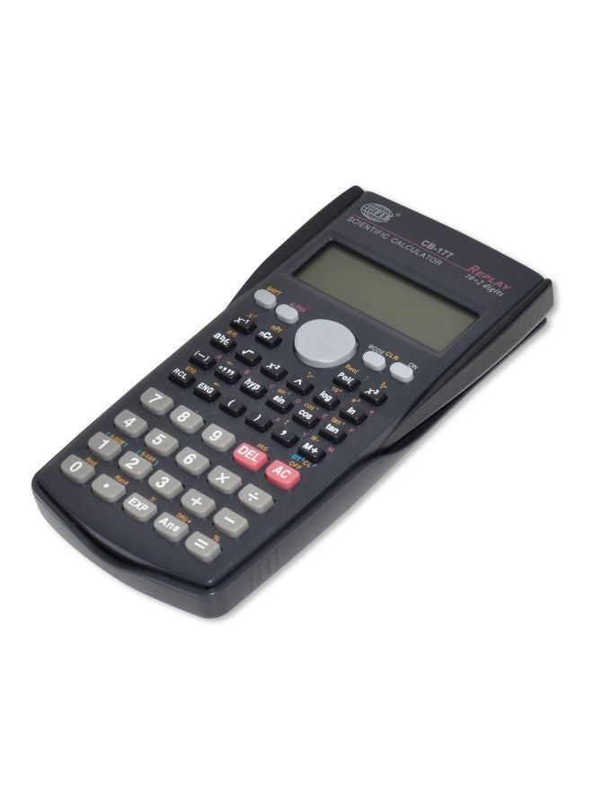 FIS 10+2 Digits Scientific Calculator Black  - Image 1