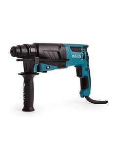 Makita Rotary Hammer 26mm 800W HR2630 Blue/Black/Silver 2.8kg  - Image 2