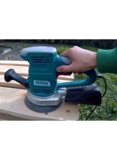 TOTAL Random Orbit Sander Power Tool Teal/Orange/Silver  - Image 2