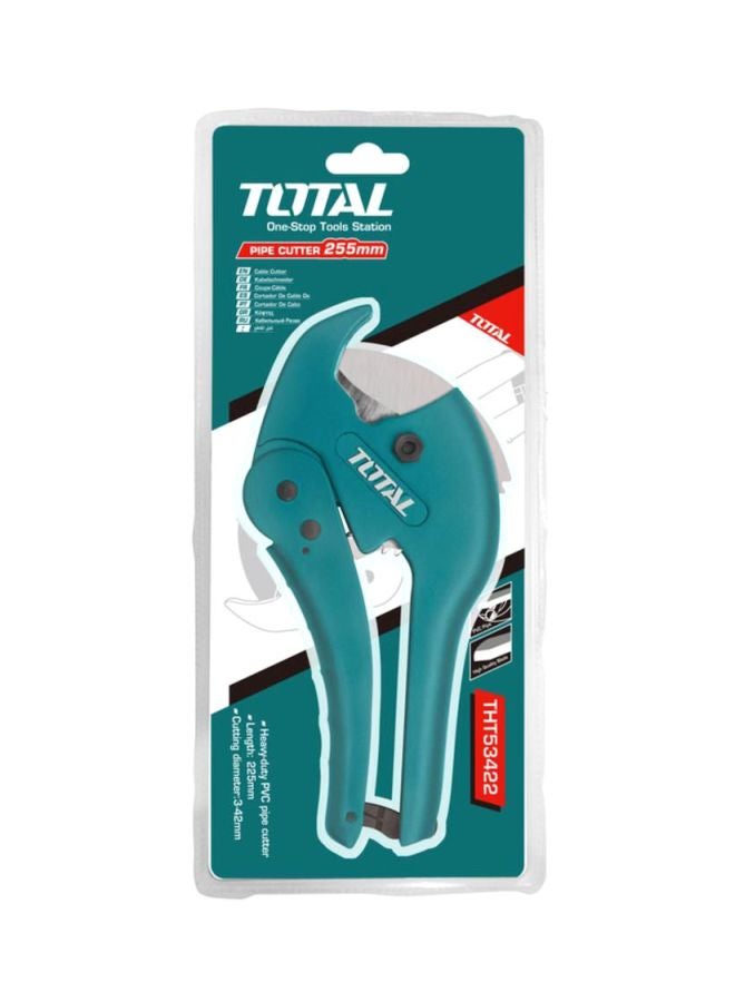 TOTAL Pvc Pipe Cutter Teal 225mm - Image 2