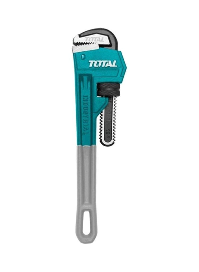TOTAL Pipe Wrench Teal/Black 8inch - Image 1