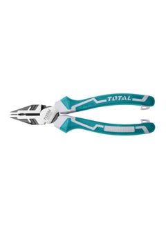 TOTAL Combination Pliers Teal/White 180mm  - Image 1