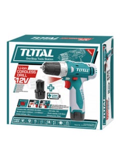 TOTAL Cordless Impact Driver Teal/Silver/Black  - Image 3