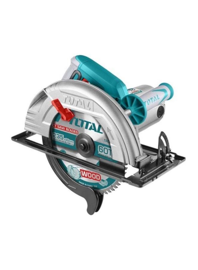 TOTAL Industrial Circular Saw Teal/Silver/Black  - Image 1