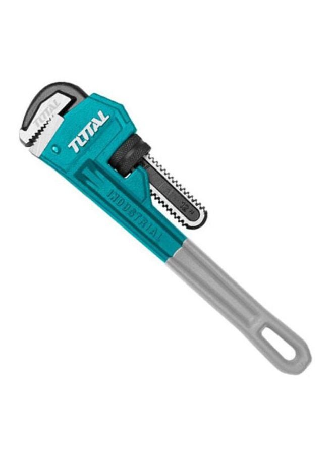 توتال مفتاح ربط الأنابيب من الفولاذ الكربوني أزرق/ أسود/ فضي 18بوصة - Image 1