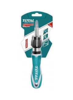 TOTAL 8 -Piece Ratchet Screwdriver Set Multicolour  - Image 2