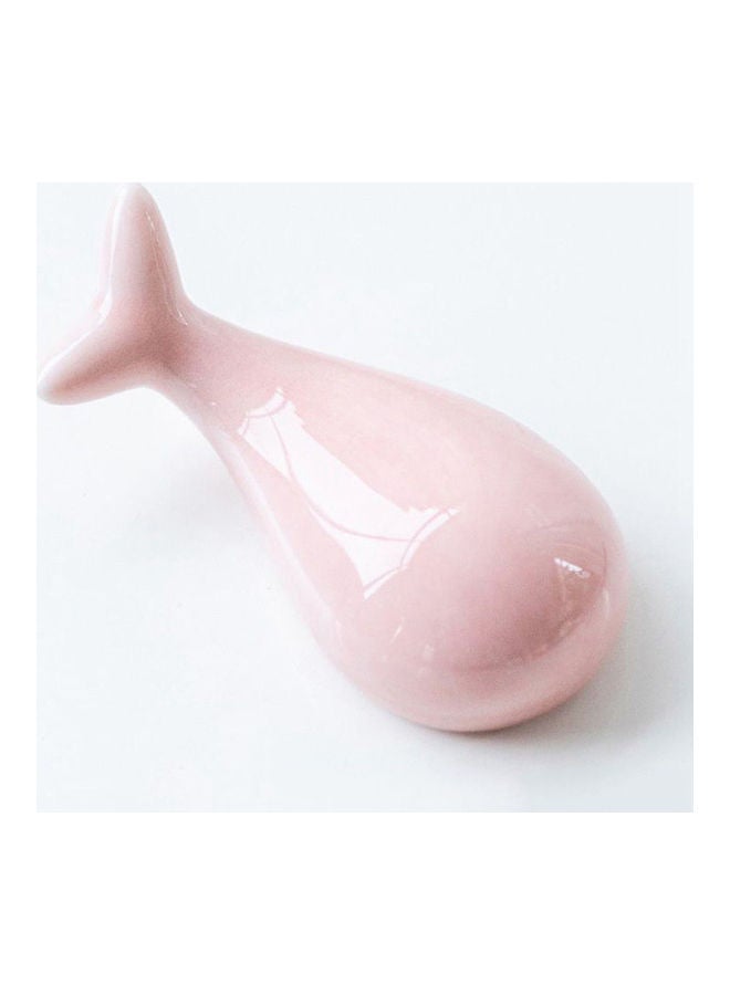 Whale Shape Ceramic Chopsticks Holder for Home Hotel Kitchen Tableware Decor multicolor 7*7*7cm