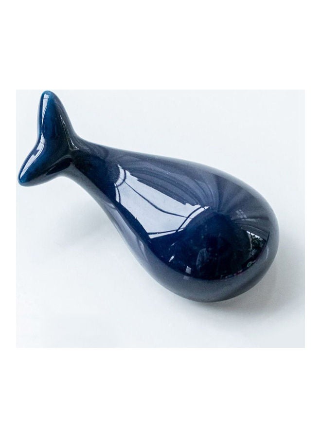 Whale Shape Ceramic Chopsticks Holder for Home Hotel Kitchen Tableware Decor multicolor 6.7*6.7*6.7cm  - Image 5