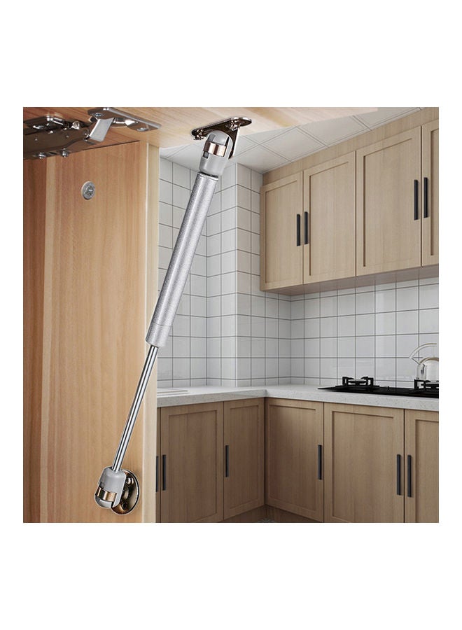 Pneumatic Support Rod Cabinet Door Lift Hinge Gas Spring Stay Hold Hardware Silver/Grey 20*10*20cm - Image 4