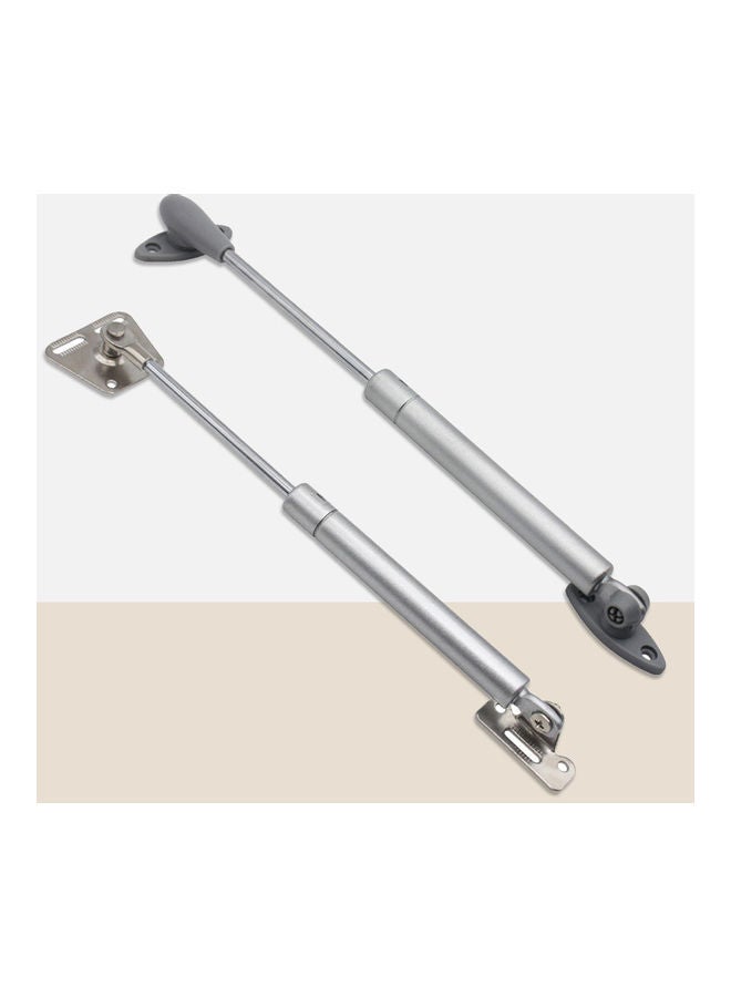 Pneumatic Support Rod Cabinet Door Lift Hinge Gas Spring Stay Hold Hardware Silver/Grey 20*10*20cm - Image 3