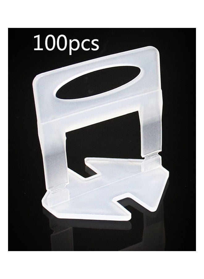 Generic 100Pcs 1/1.5/2/2.5/3mm Reusable Leveling Spacer Clips Tiling Installation Tool multicolor 20*10*20cm  - Image 3