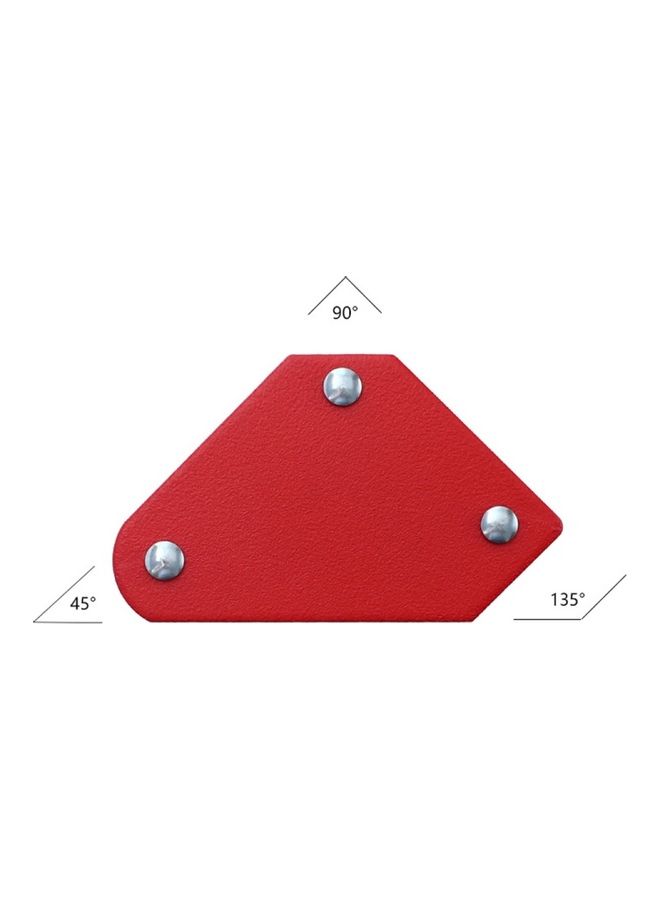 45-135 Degrees Magnetic Welding Angle Holder Triangle Positioner Fixing Tool Red 20*10*20cm  - Image 3