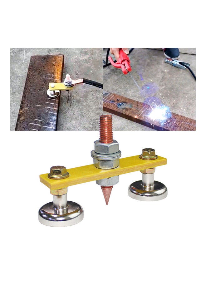Generic - Ground Clamps Adsorption Power Welding Magnet Head Magnetic Plug Weld Tools Second Generation 20*10*20cm - Image 1
