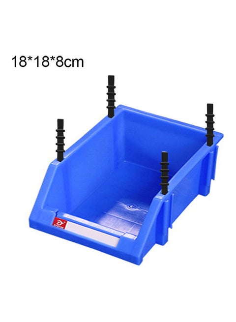 Stackable Plastic Small Parts Container Box Shelf Screw Storage Bin Organizer Random Color 20*10*20cm
