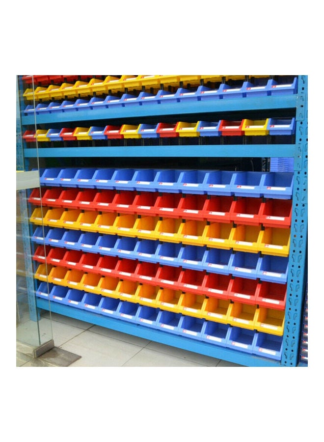 Stackable Plastic Small Parts Container Box Shelf Screw Storage Bin Organizer Random Color 20*10*20cm