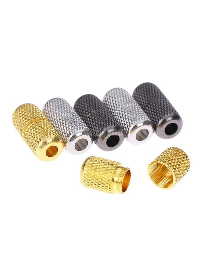 1Pair Copper No Tie Shoelace Turnbuckle Buckle Lock for Kids Adult Sneaker Shoes Golden 20*10*20cm - Image 2