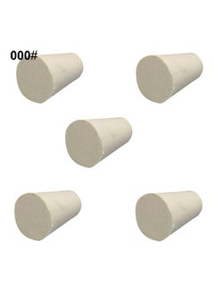 5Pcs Solid Rubber Stoppers Plug Bungs Laboratory Bottle Tube Sealed Lid Corks Grey 20*10*20cm