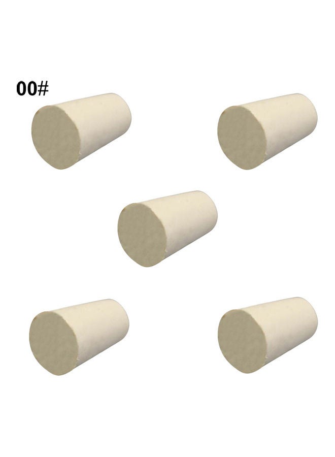 5Pcs Solid Rubber Stoppers Plug Bungs Laboratory Bottle Tube Sealed Lid Corks Grey 20*10*20cm - Image 4