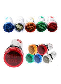 Generic AC 20-500V LED Digital Display Voltmeter Signal Light Voltage Meter Indicator Red 20*10*20cm  - Image 2
