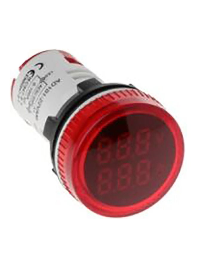 Generic - AC 20-500V LED Digital Display Voltmeter Signal Light Voltage Meter Indicator Yellow 20*10*20cm - Image 1
