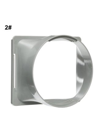 Round/Square Shaped Exhaust Duct Interface for 15cm Portable Air Conditioner PC Silver Square C/H Series 20*10*20cm - v1604758660/N41899408A_1