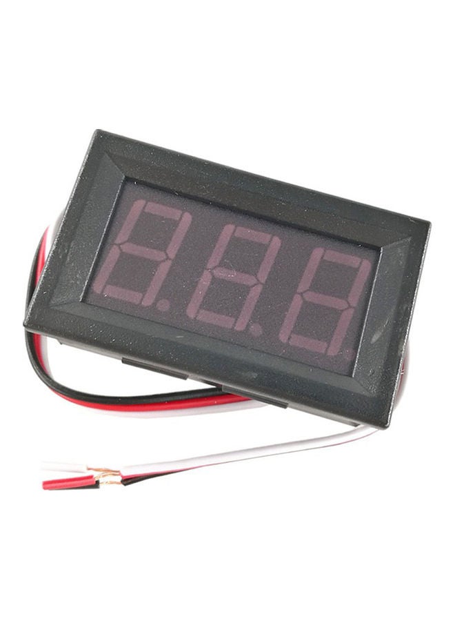 Mini 0.56 inch LED Digital DC 4.5V-30V Voltmeter Volt Voltage Panel Meter Tester Red 20*10*20cm - Image 2